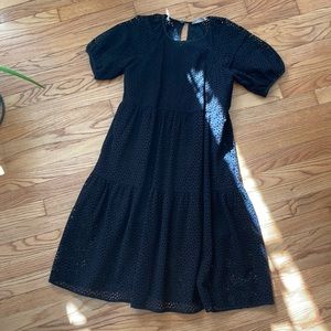 Everlane Eyelet Tiered Dress